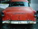 1978 Ford Bronco - Orange 1955 Chevrolet sedan with custom paint and lettering on the trunk lid.