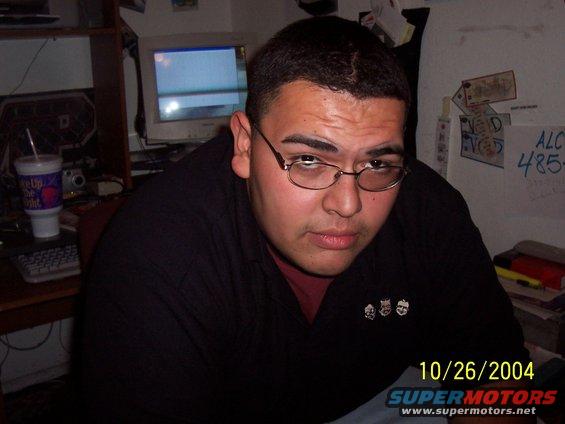 Man wearing glasses, date stamp 10/26/2004