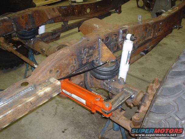 Air bags installed  0 psi