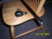 1983 Ford Bronco - A ball joint and tie rod are pictured on a wooden chair, with a date stamp of 01/18/2005.