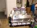 1978 Ford Mustang II - Engine with "68" emblem on valve cover, likely from a 1968 vehicle, not a 1978 Ford Mustang II.