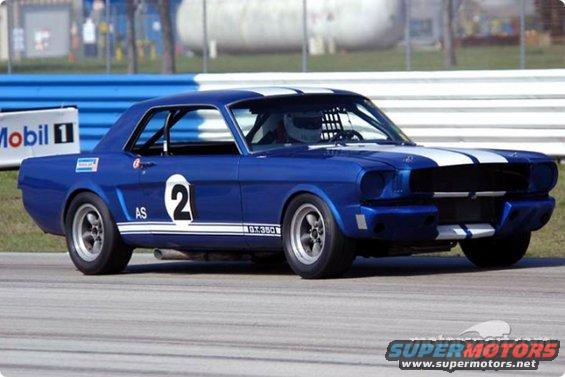 1965 Mustang racing in Sebrin, Fl