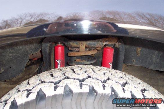 new edelbrock performer IAS shocks.