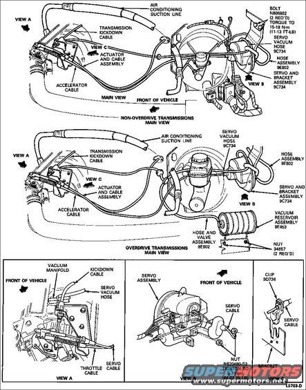 1983 Ford bronco vacuum hose diagram #1