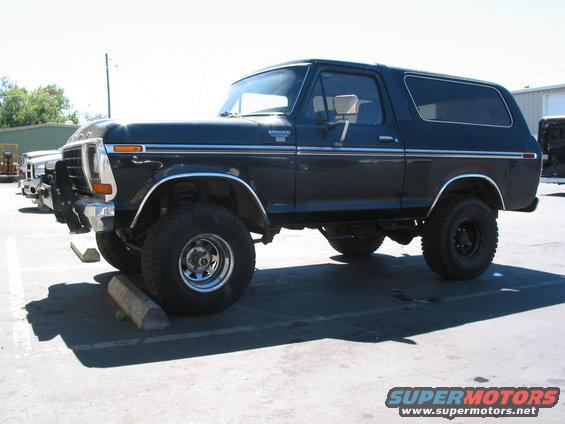 My Bronco at purchase.