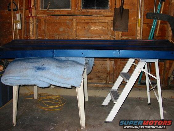 Another shot of the finished tailgate.