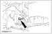 1999 Ford Contour - Blend door motor location.