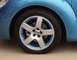 2004 Volkswagen Beetle - Up close on the wheel color inserts on the take-5's.