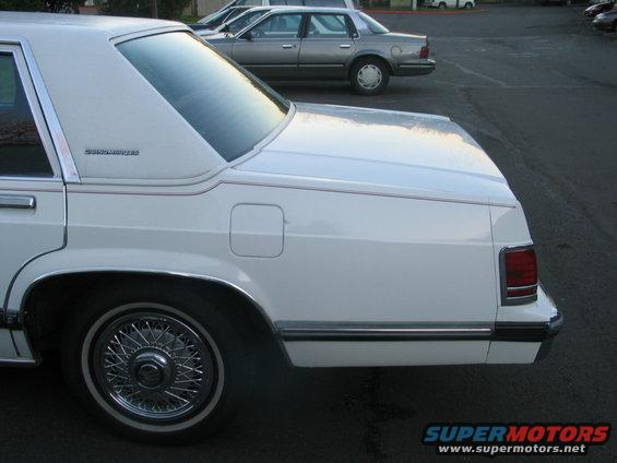Left Quarter Panel