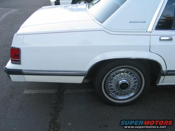 Right Quarter Panel