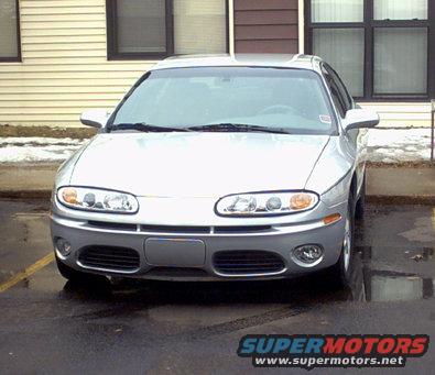 After the accident repairs, 4 days after getting the car back.