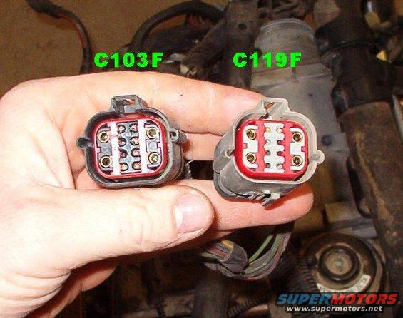 25-baylconnectors.jpg 2000  Engine bay harness (14290) connectors