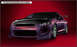 2000 Ford Mustang - A modified Mitsubishi Eclipse is shown from the front-three-quarter view against a red background.