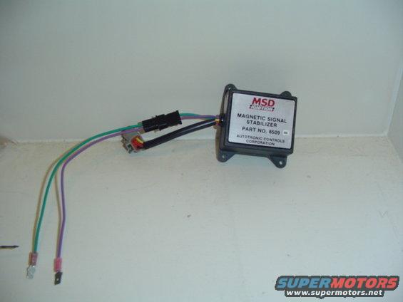 MSD Magnetic Signal Stabilizer with part number 8509 and Autotronic Controls Corporation label