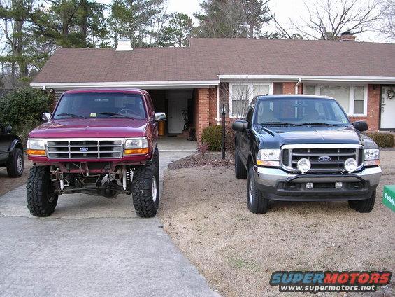 F250 next to the B.R.M.  (probably not the best comparison in this shot)