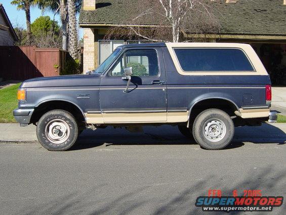 Driver side truck
