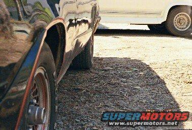 Driver side body line