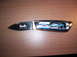1971 Chevrolet Chevelle - This pocket knife features a graphic of a 1970 Chevelle SS 454, with 'Chevelle 1970' inscribed on the blade.
