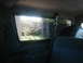 the spare in the back, you can see the rear sliding window as well, it has a nice tint from the previous owner