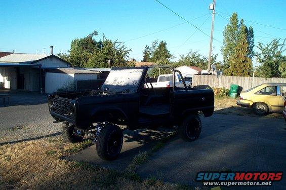 these are pics form the old owner after we put on the lift and did the interior and painted it 