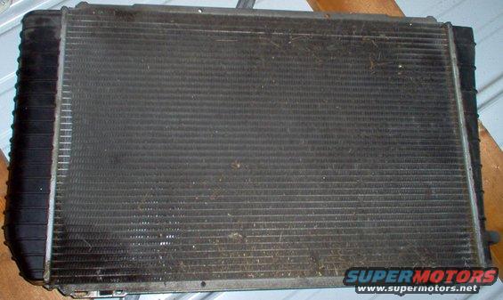 Radiator with ~190Kmi from 1994 P73. No leaks. Fan, shroud, & core support also available.  40x27x9" box weighs 15lbs