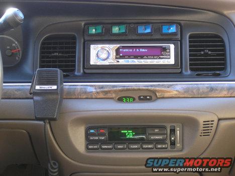 Whelen PA & Airhorn, Kenwood Head Unit, Custom Switch Panel