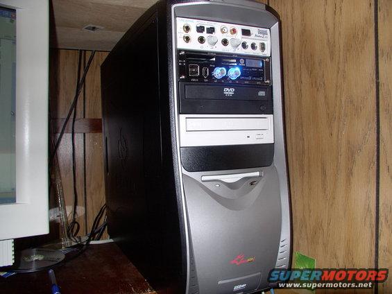 All my 5.25 bays are full but what more could you ask for with; a dual format DVD/CD burner, DVD/CD-ROM, SoundBlaster Audigy2 ZS  Platinum and that new 10 in 1 card reader/fan controller. It's a music pirate's paradise !