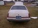 1992 Lincoln Mark VII - Rear view of a 1992 Lincoln Mark VII, showing the trunk open and the license plate.
