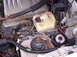 1992 Lincoln Mark VII - The complex network of wires and hoses in the engine bay requires careful attention for maintenance and repair.