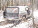 1979 Ford Bronco - This 1979 Ford Bronco is seen stuck in a muddy and snowy wooded area.