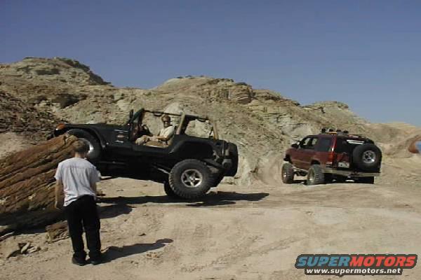 image16.jpg Here's Jeff's brother John trying his luck on the same rock