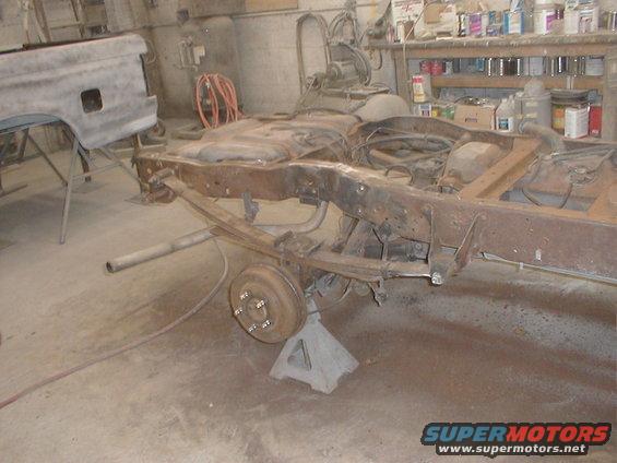 PREP FRAME FOR PAINT