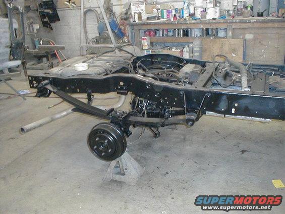 WHOLE FRAME PAINTED ON F-150
