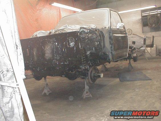 BLACK SINGLE STAGE PAINT