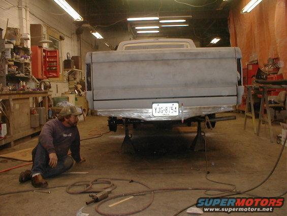 GETTING CUSTOM MADE BUMPER JUST RITE MIKES EYEING IT UP LOL