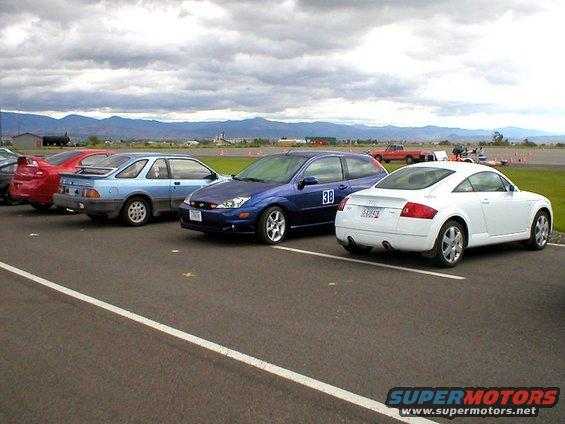he1.jpg 2nd AutoCross, right here in Helena.
This is at the test and training track for the Highway Patrol and City Police.
Consists of a large flat skid-pad area, and about 1 mile of 2-lane road course.