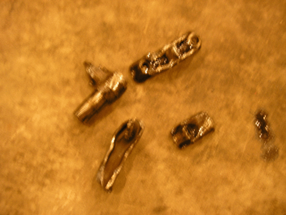Car keys on a textured surface
