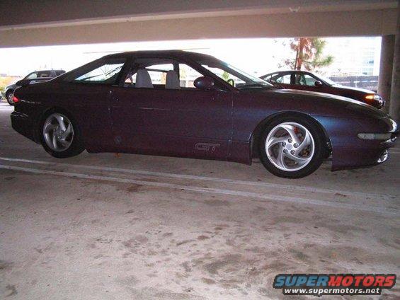 Probe lowered with KSport coilovers.