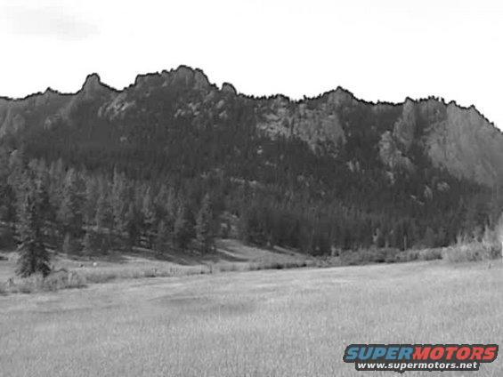 Devils Head Southwest side
