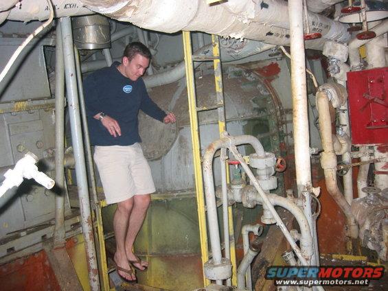 img_0528.jpg So it didnt take us long to find a way to get somewhere off limits. Down to the engine room we go. 
