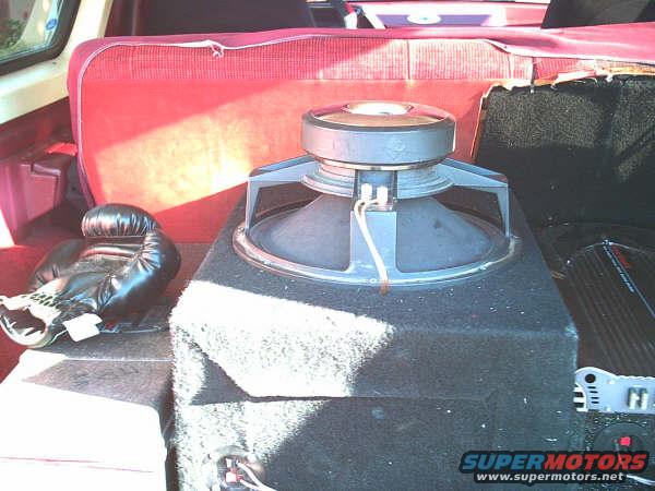 Rockford Fosgate 15" sub ;-)