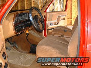 Interior in great shape still!