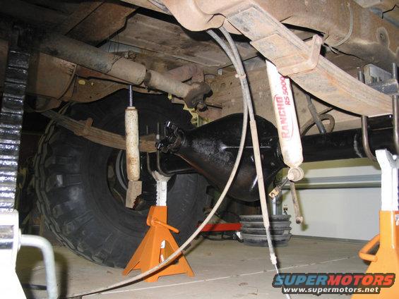 d70testfitfront.jpg Rebuilt axle in for final test fit. Obviously, there is a lot of stuff that needs to be done yet.