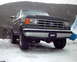 1988 Ford Bronco - This 1988 Ford Bronco is shown in a snowy outdoor setting, highlighting its 4x4 capability.