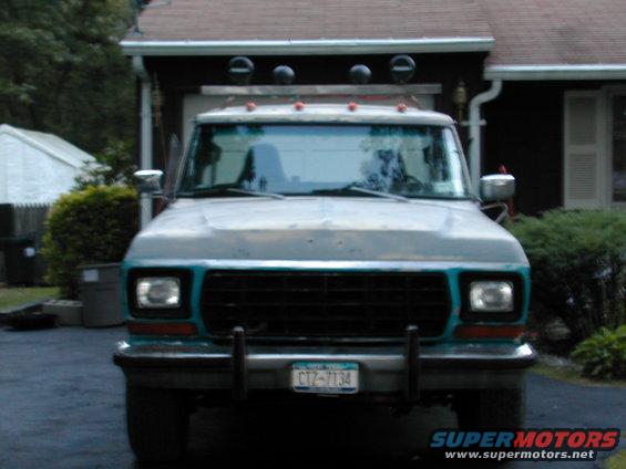 Added light bar - 2 100w 6" facing fowoard and 2 - 4" 55 w facing to the rear