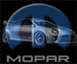 2004 Dodge SRT-4 - The Mopar logo is displayed with a futuristic, outlined silhouette of a car.
