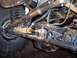 1974 Ford Bronco - Close-up view of a vehicle's suspension and drivetrain components.