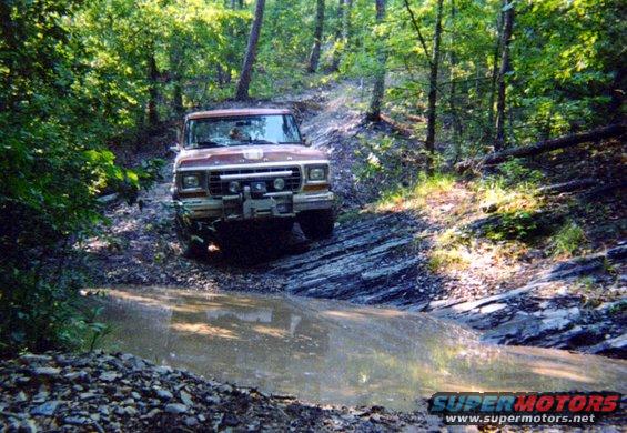 Creek bed at Superlift Park