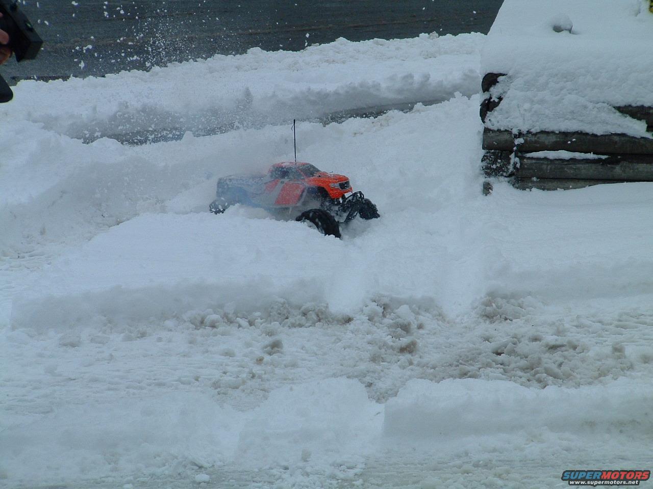 snow wheeling