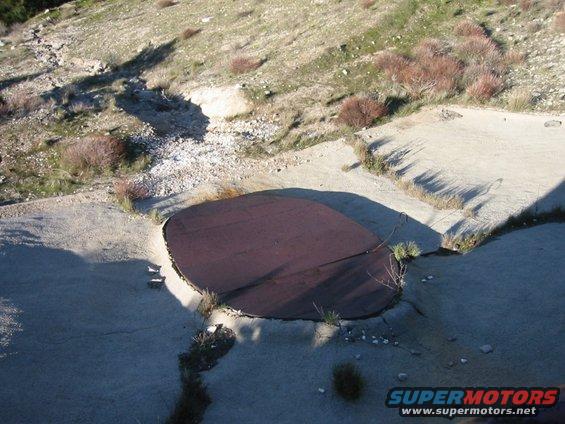 This is what a personnel hatch looks like.